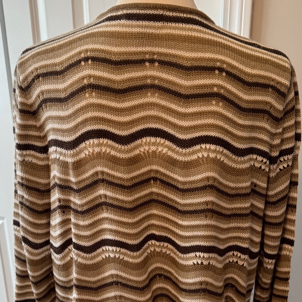 Kim Rogers Multicolor Striped Cardigan - Picture 2 of 3